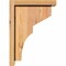 Ekena Millwork Monterey Smooth Corbel w/Backplate, Western Red Cedar, 5 1/2"W x 10"D x 14"H COR06X10X14MON01SWR - alternate 3